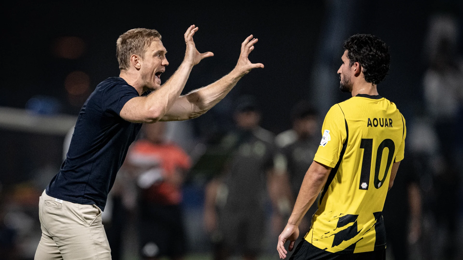 New manager Jens Wissing is certainly making his mark at Al Ittihad