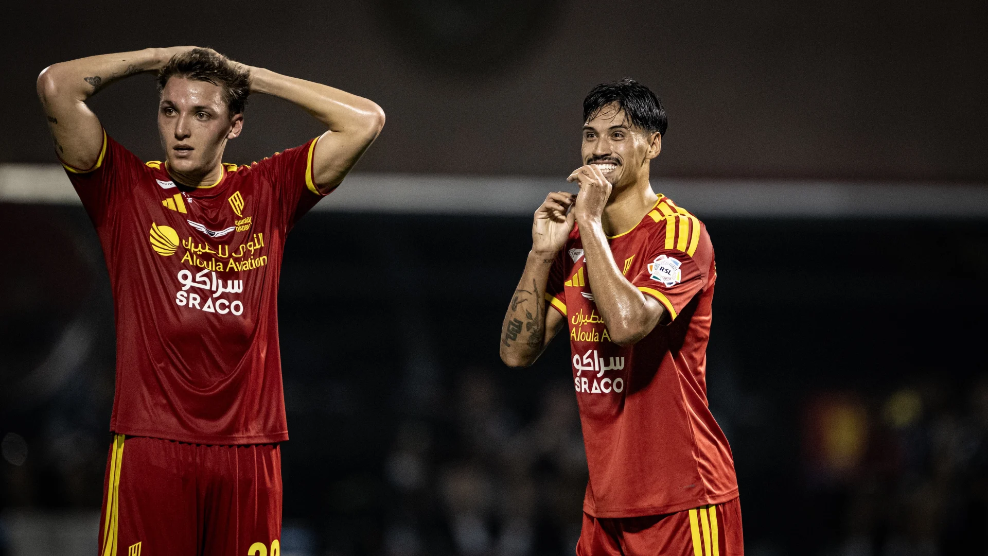 Mateo Retegui and Tijjani Reijnders combined for Al Qadsiah's opener against Abha - and could've had more
