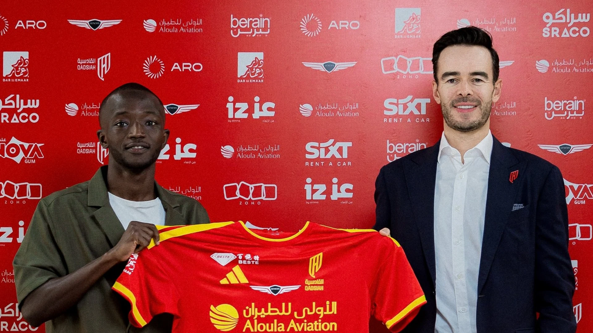 Al Qadsiah complete the signing of French midfielder Mahamadou Sangare from Manchester City