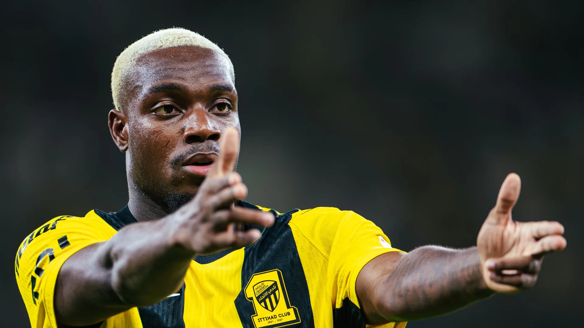 Al Ittihad's in-form George Ilenikhena is one of the RSL's sharpest shooters