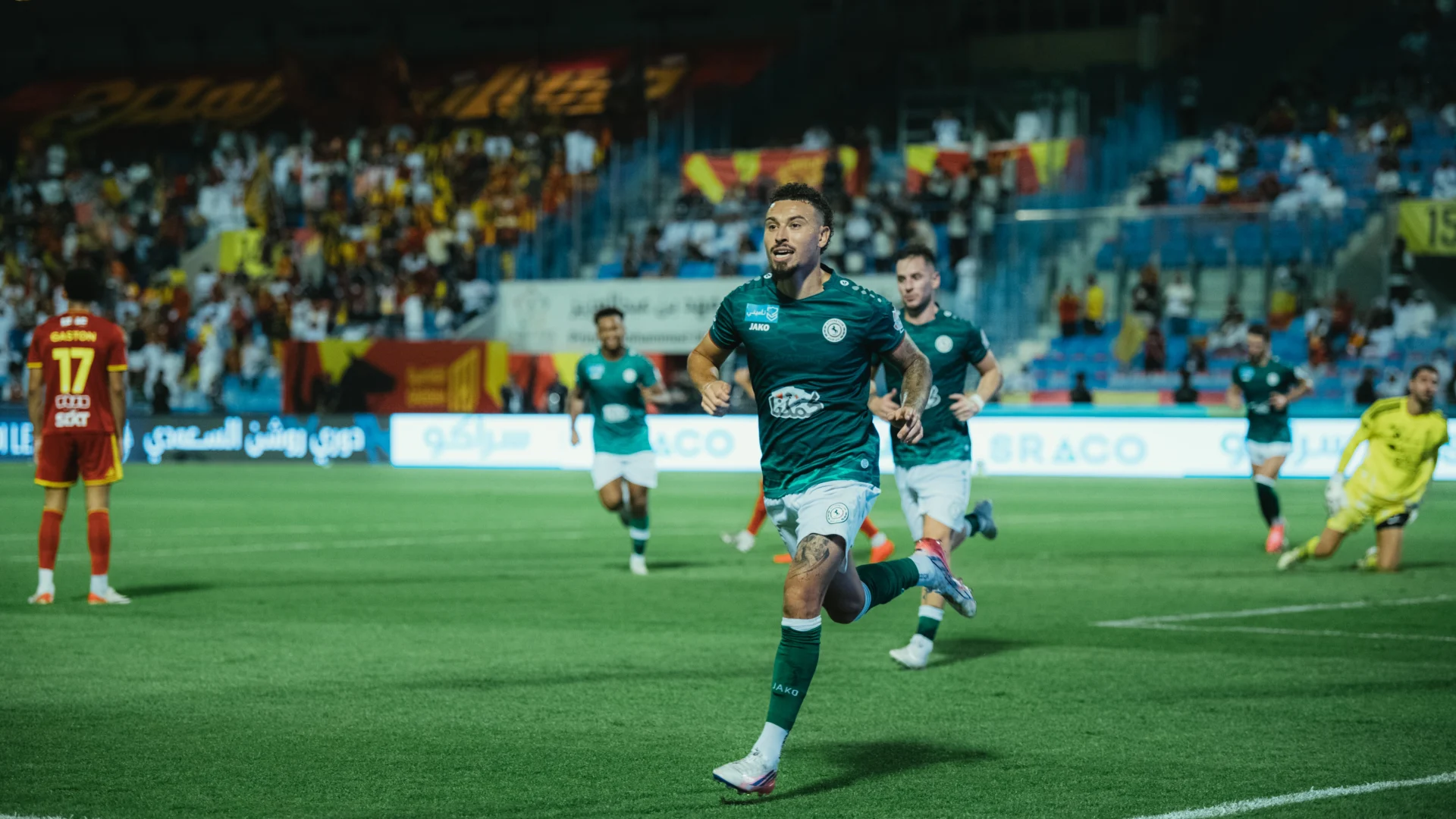 Jordan Larsson equalises at the death for Al Ettifaq to draw Eastern Derby at Al Qadsiah