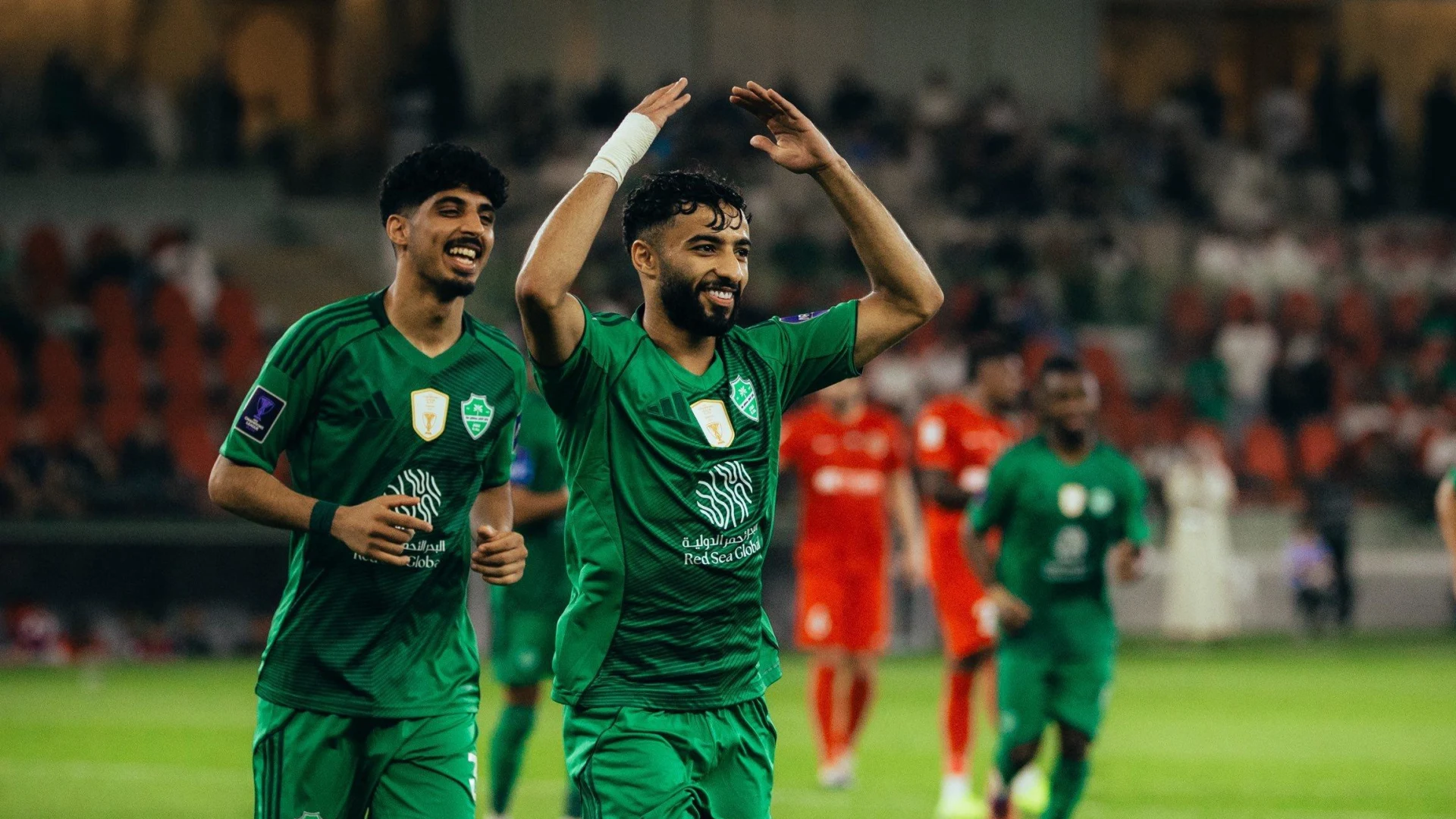 Al Ahli's Mohammed Abu Al Shamat on scoresheet v Shabab Al Ahli in AFC Champions League Elite-874813