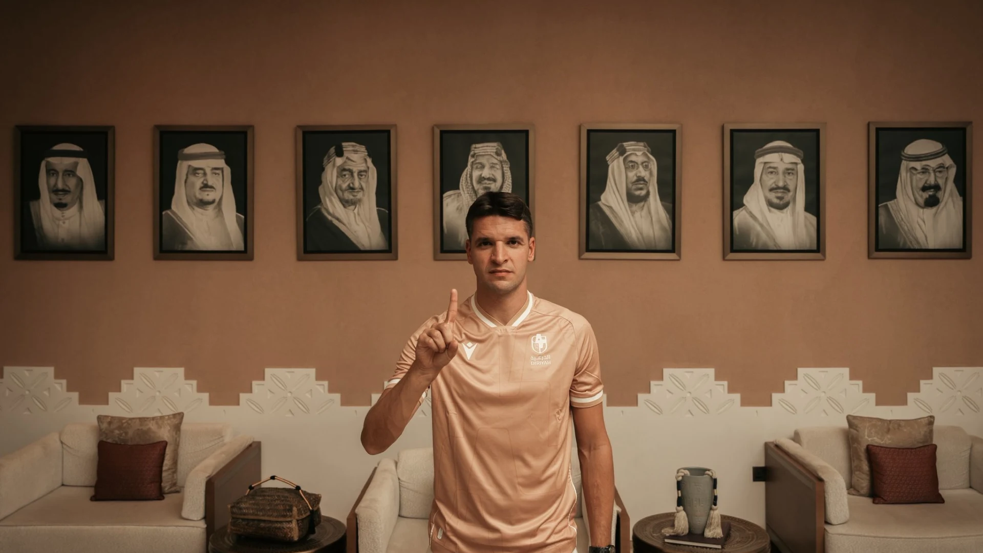 One of Diriyah Club's marquee signings is Albania centre-back Berat Djimsiti from Atalanta