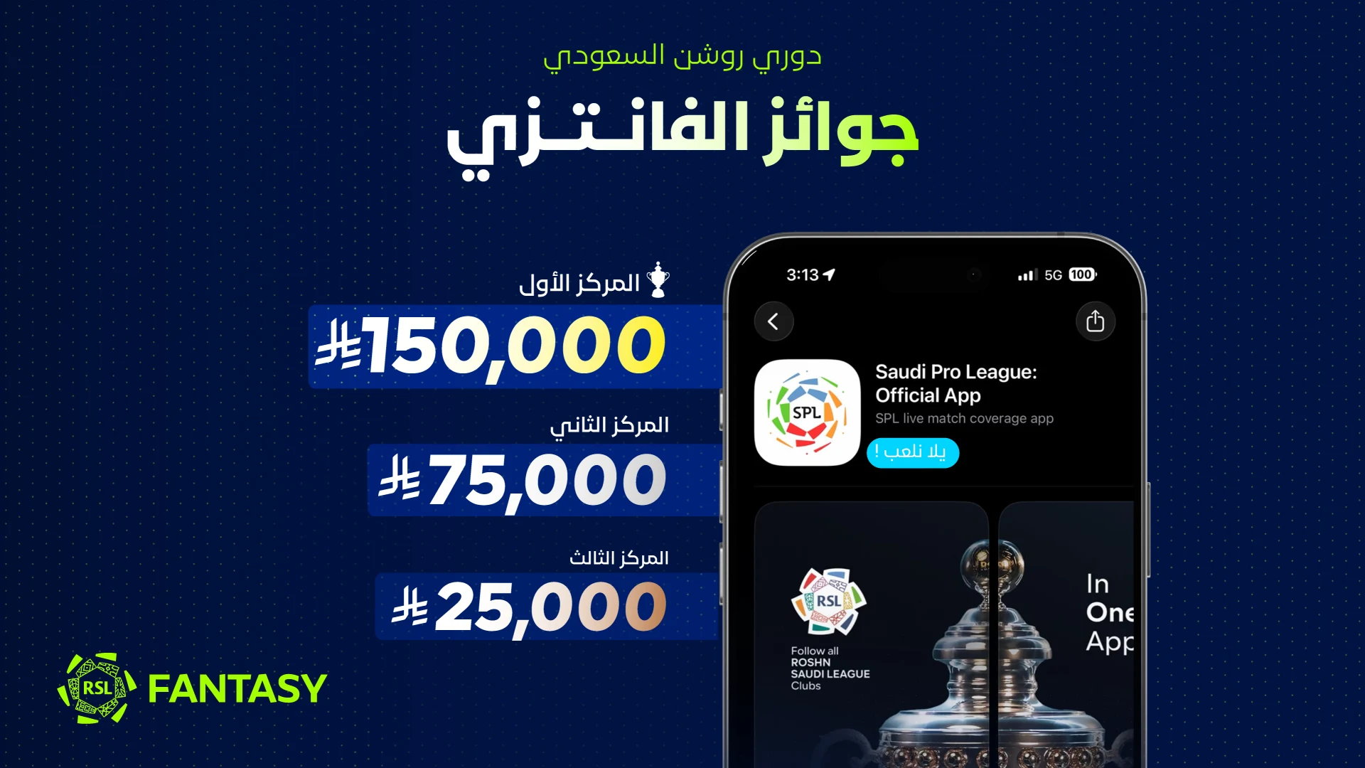 جائزة المركز الأول 150 ألف ريال