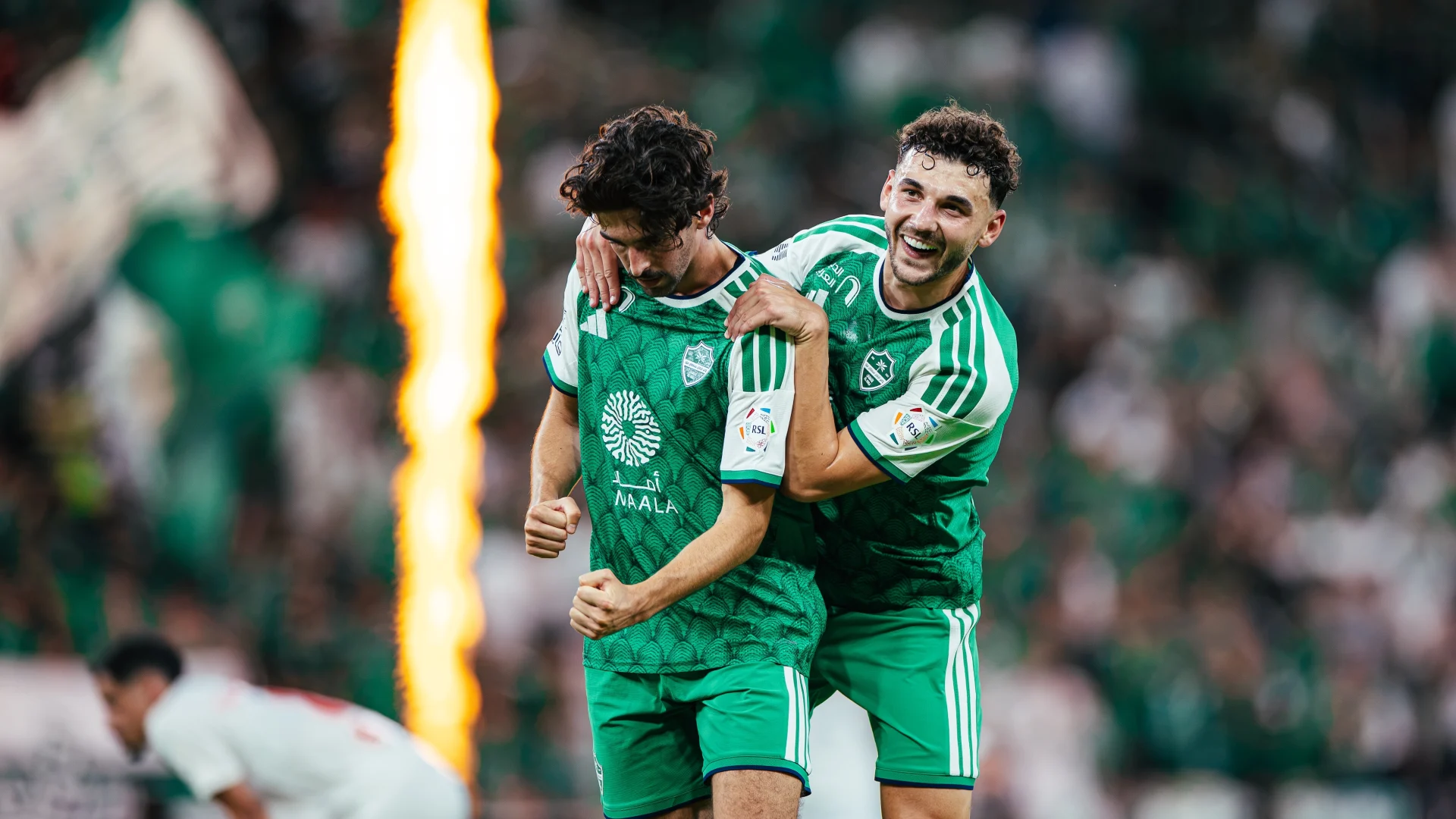 Summer signings Francisco Trincao (L) and Eduard Spertsyan already making mark at Al Ahli