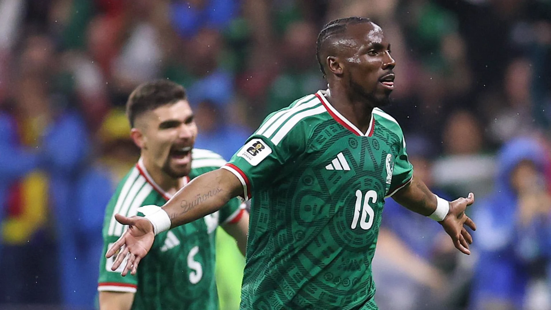 Al Qadsiah star Julian Quinones opens scoring for Mexico v Ecuador at 2026 FIFA World Cup