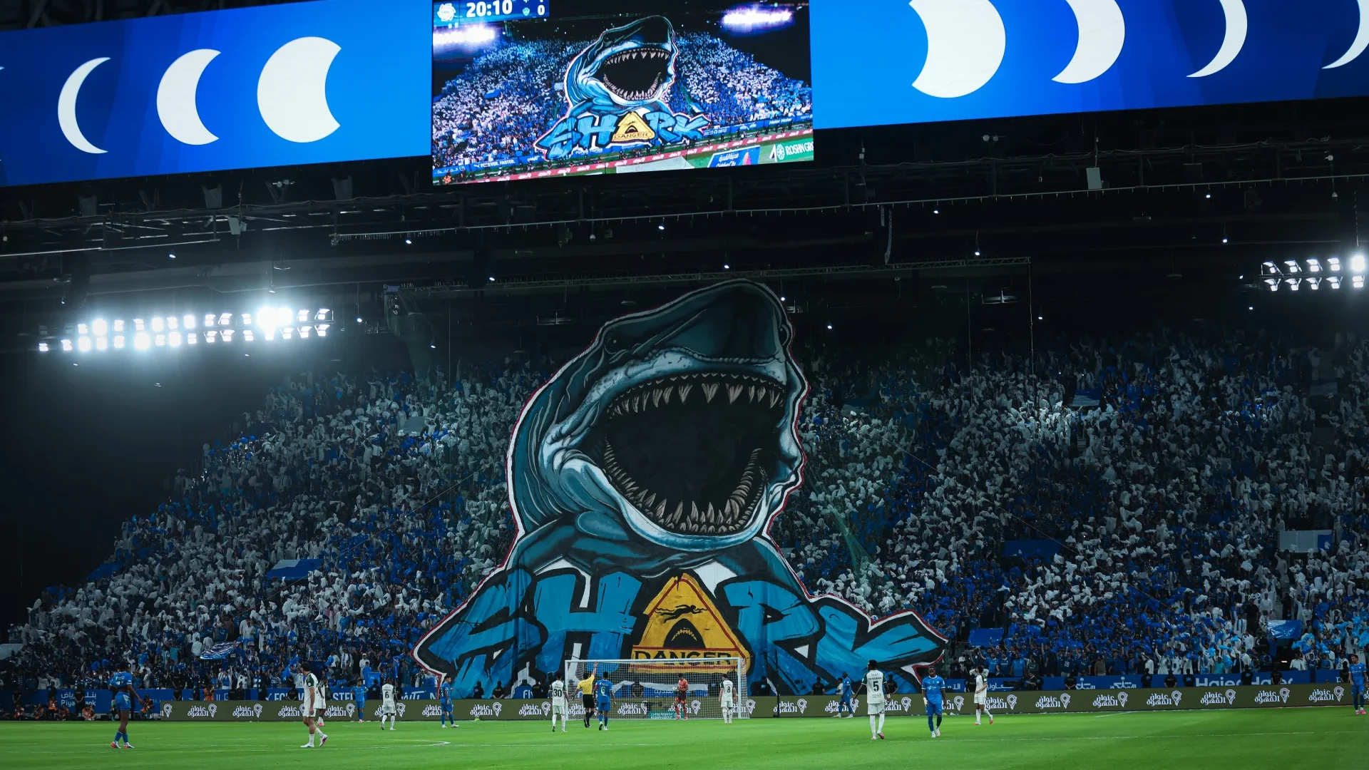 The home fans at Al Hilal's Kingdom Arena need to be seen to be believed