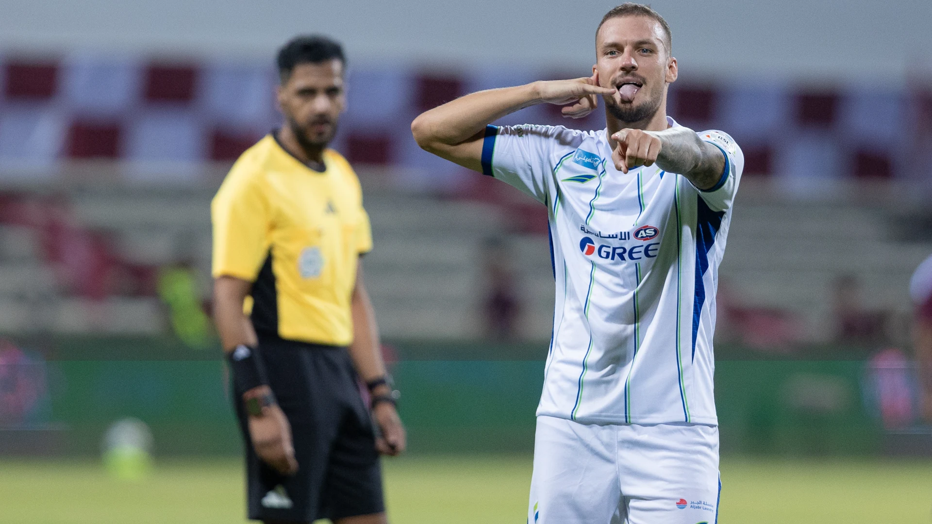 Lukas Haraslin has already opened his RSL account, scoring Al Fateh's first goal this season, at Al Faisaly 