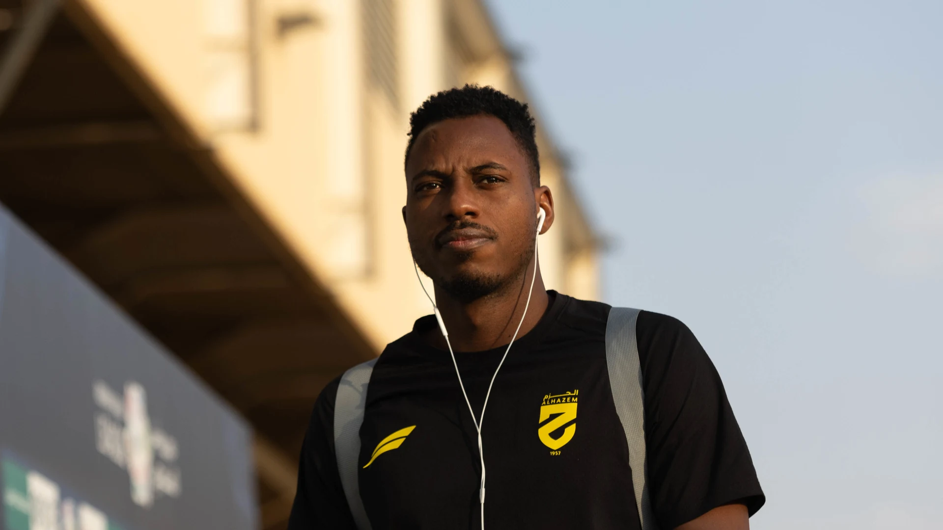 Al Hazem and Rwanda star Bonheur Mugisha