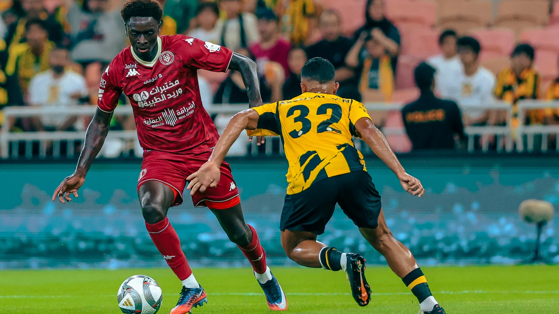 Al Kholood's athletic midfielder Coba da Costa has been a hit since joining the club
