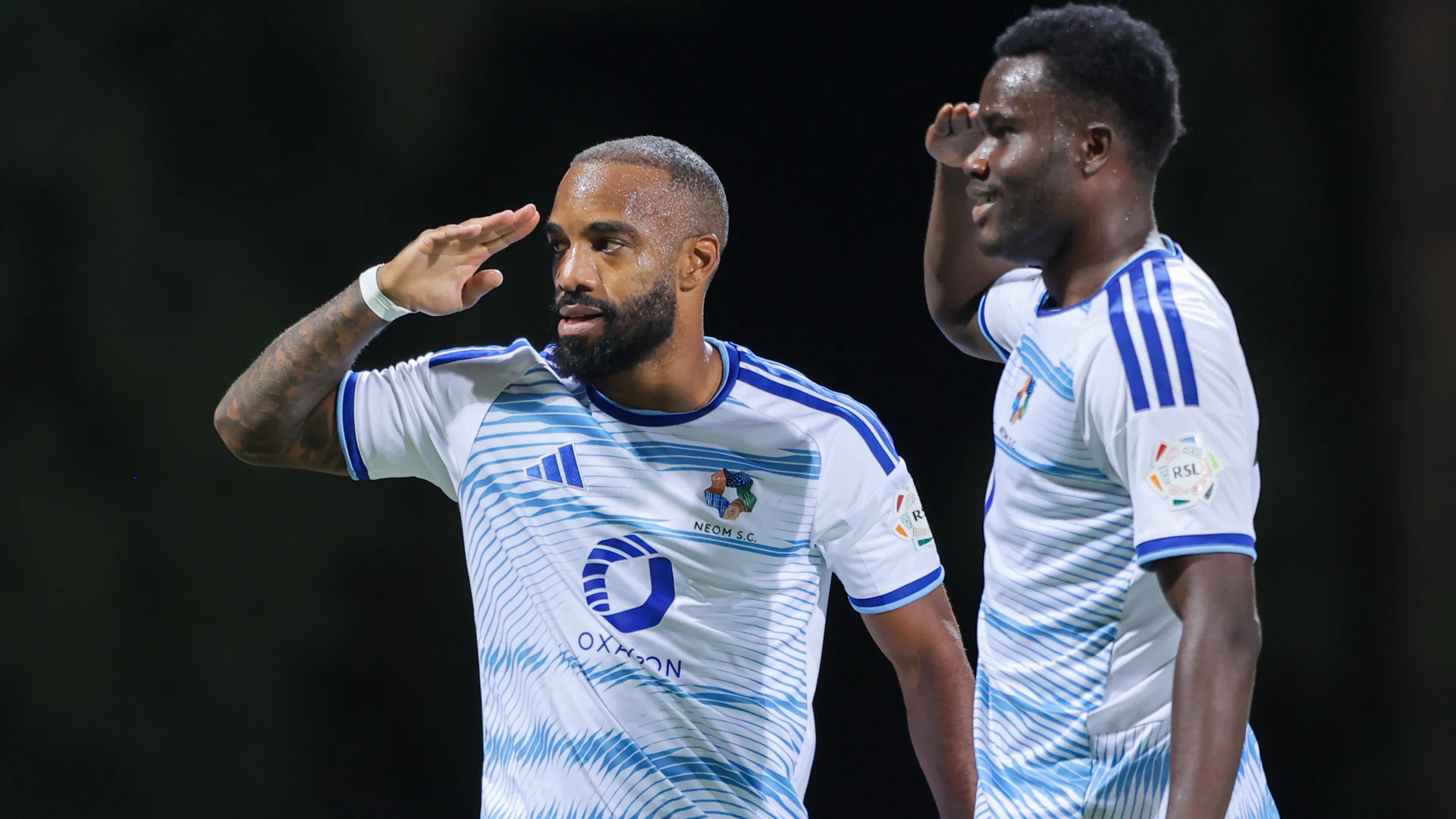 NEOM SC Alexandre Lacazette has been leading from the front for his in-form side