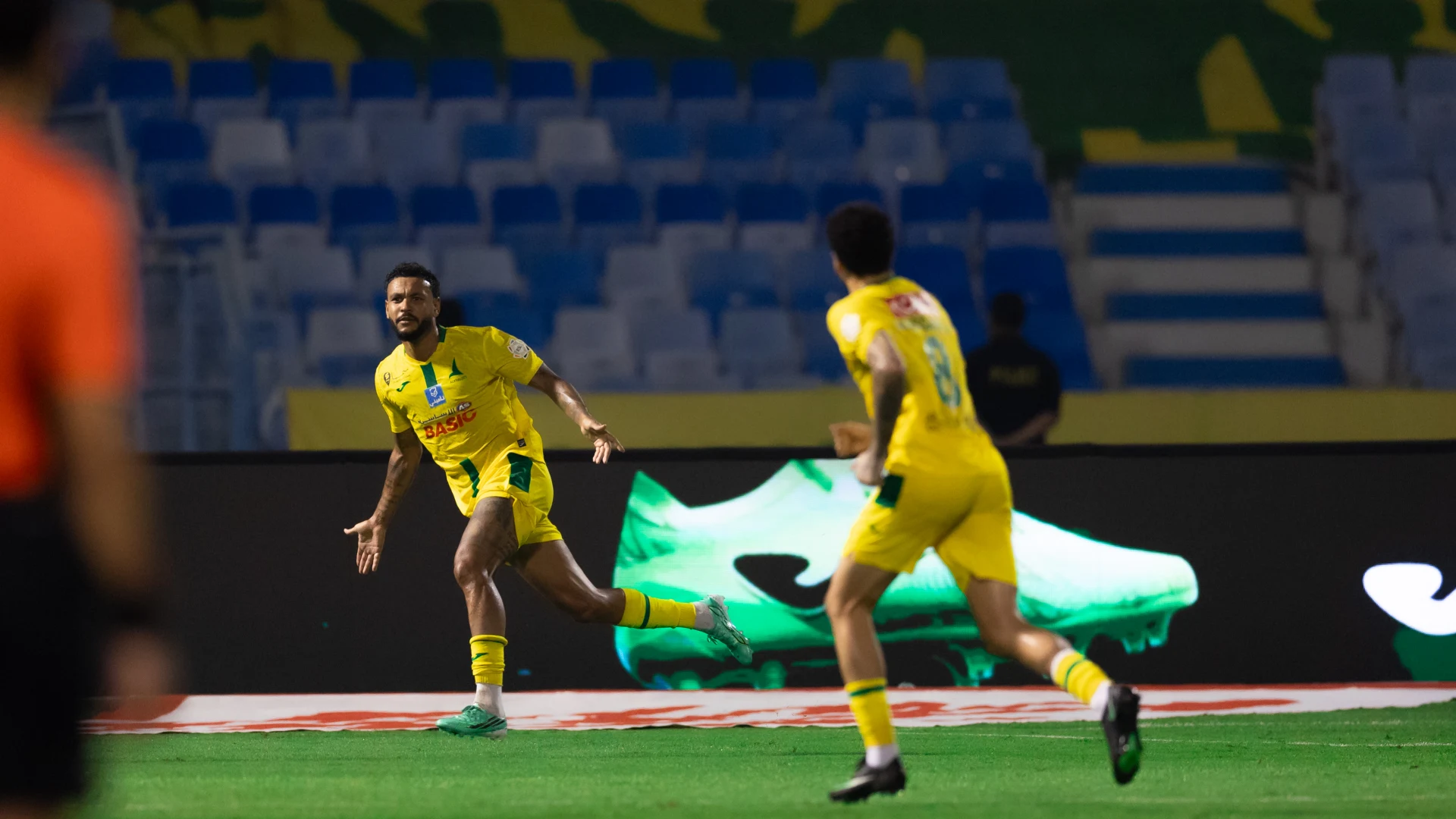 Joshua King opens scoring for Al Khaleej against Al Fayha - his second goal in as many games