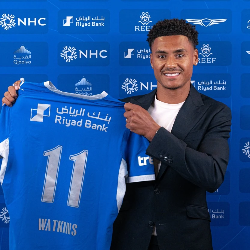 'Proud to be Blue' - Al Hilal complete Ollie Watkins signing from Aston Villa