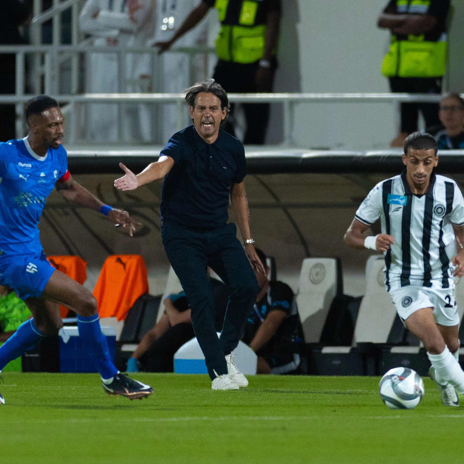 أكمل إنزاغي 39 مباراة بلا خسارة في الدوري منذ بدء إشرافه على الهلال