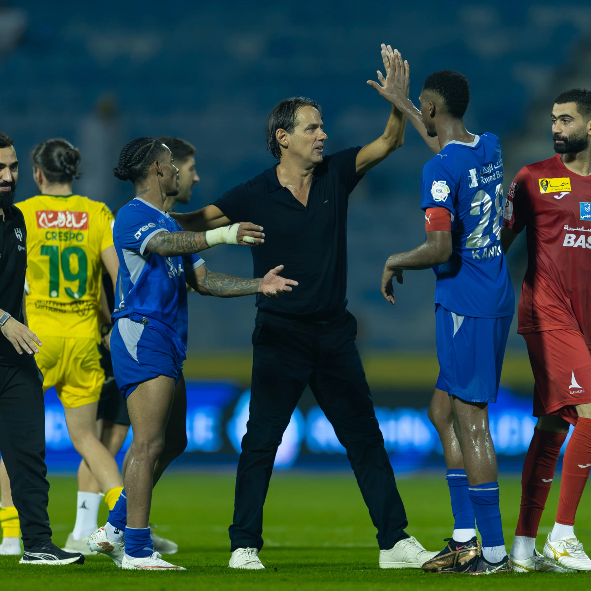 Al Hilal draw level with Al Nassr with 12 goals scored and 3 conceded