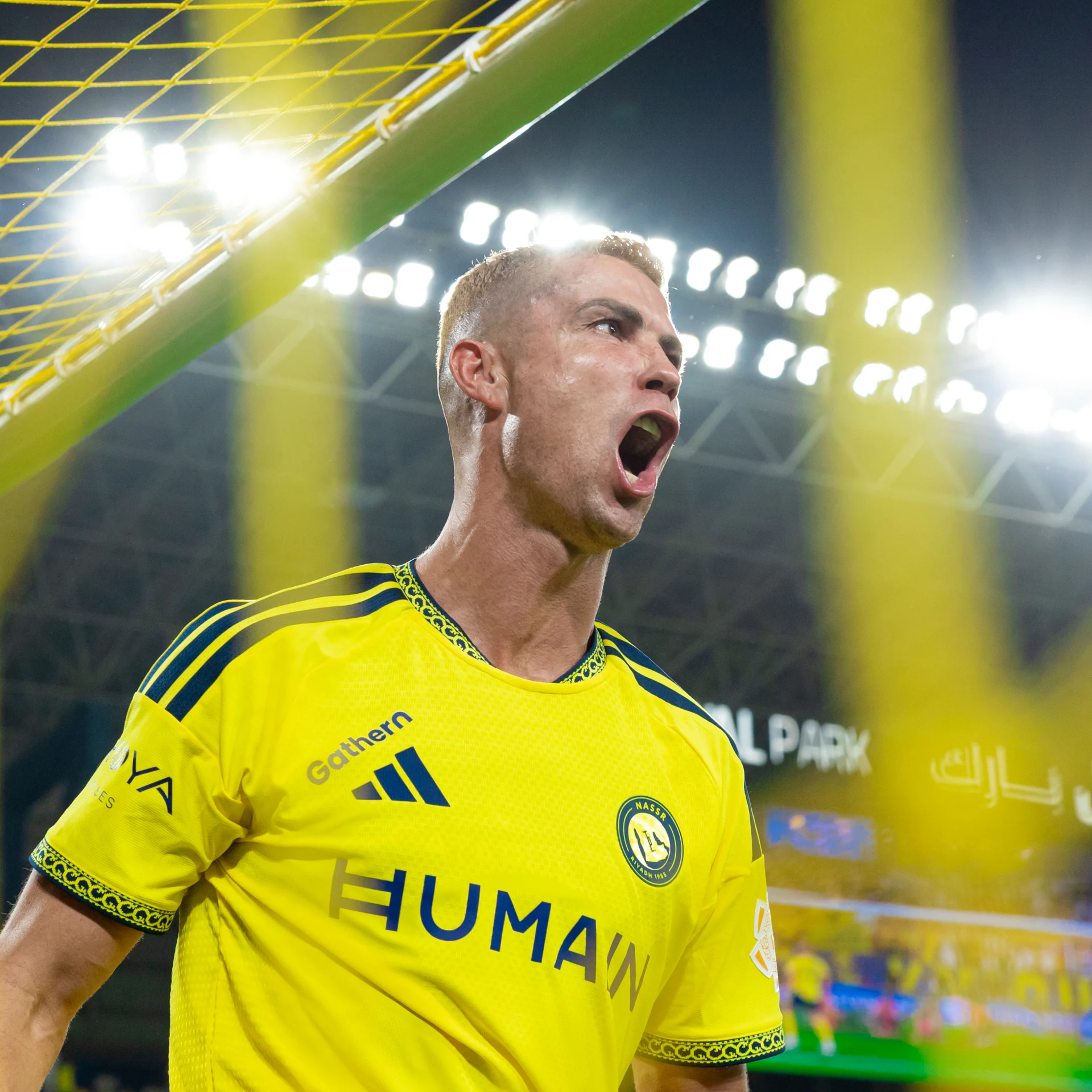 Cristiano Ronaldo celebrates Al Nassr win at home to Al Taawoun