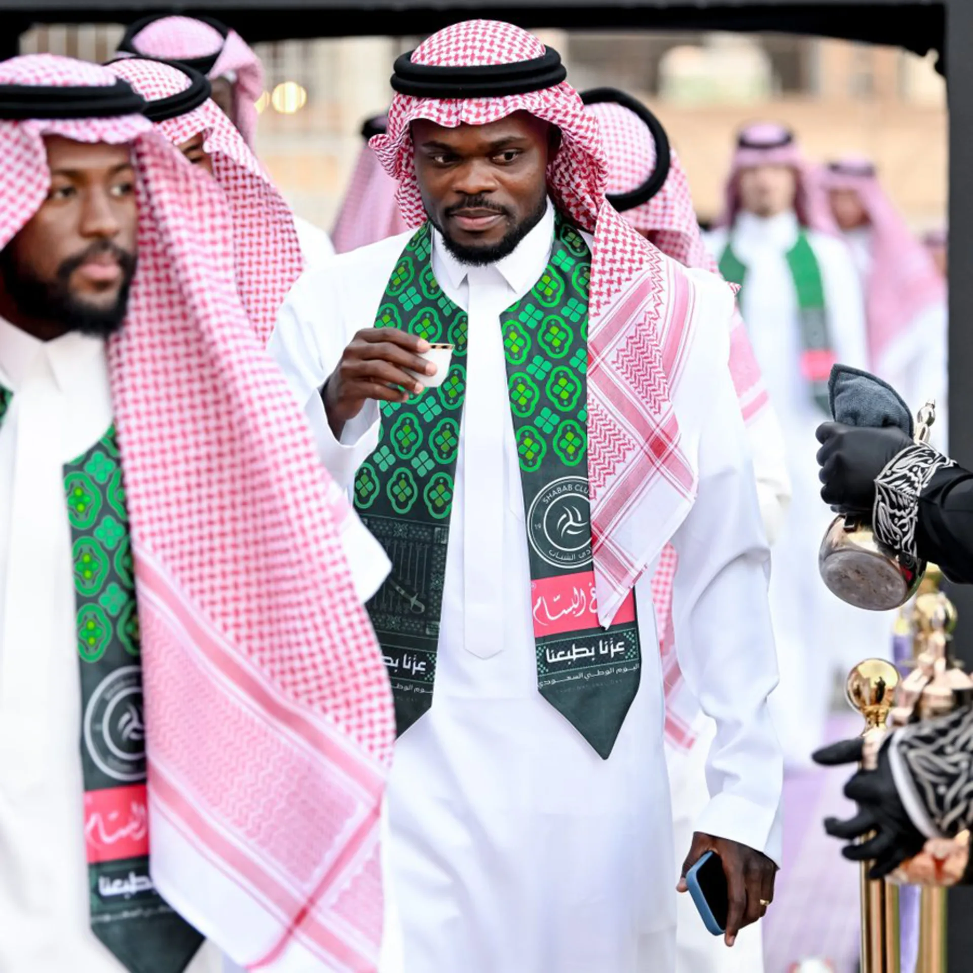 توماس بارتي في احتفال الشباب باليوم الوطني