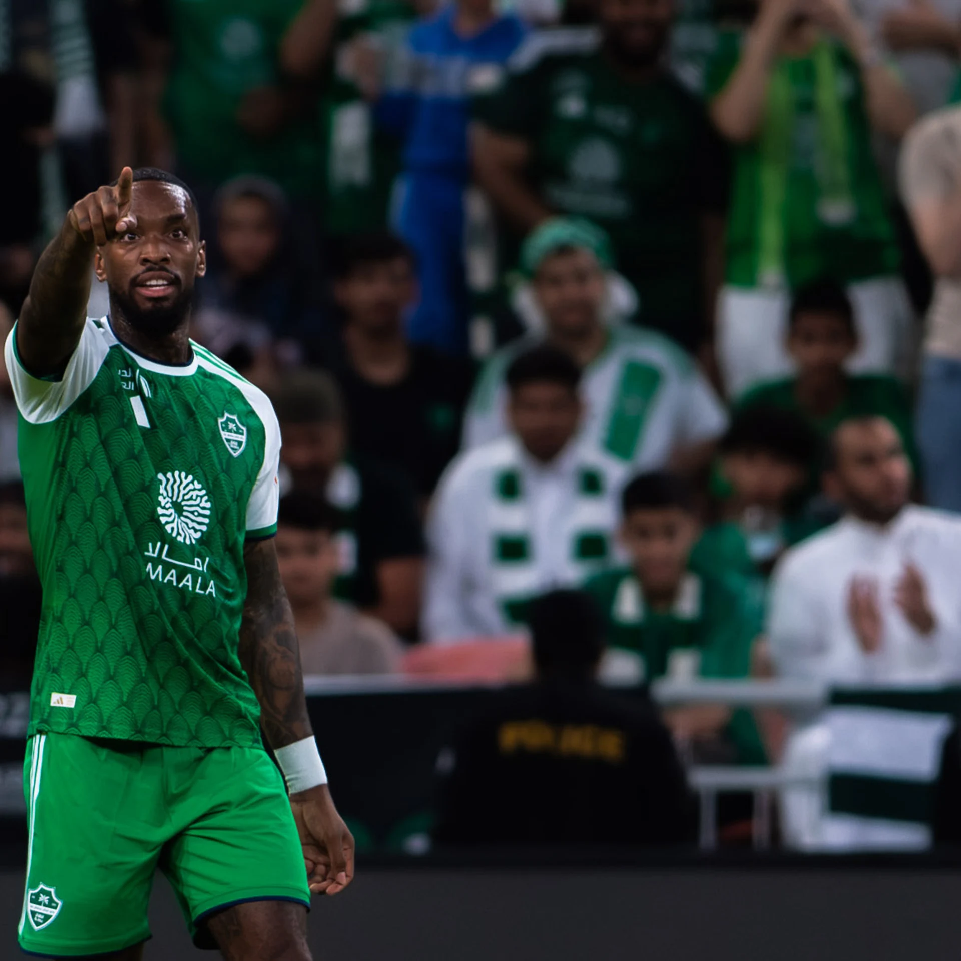 Toney celebrates Al Ahli's big win over Abha