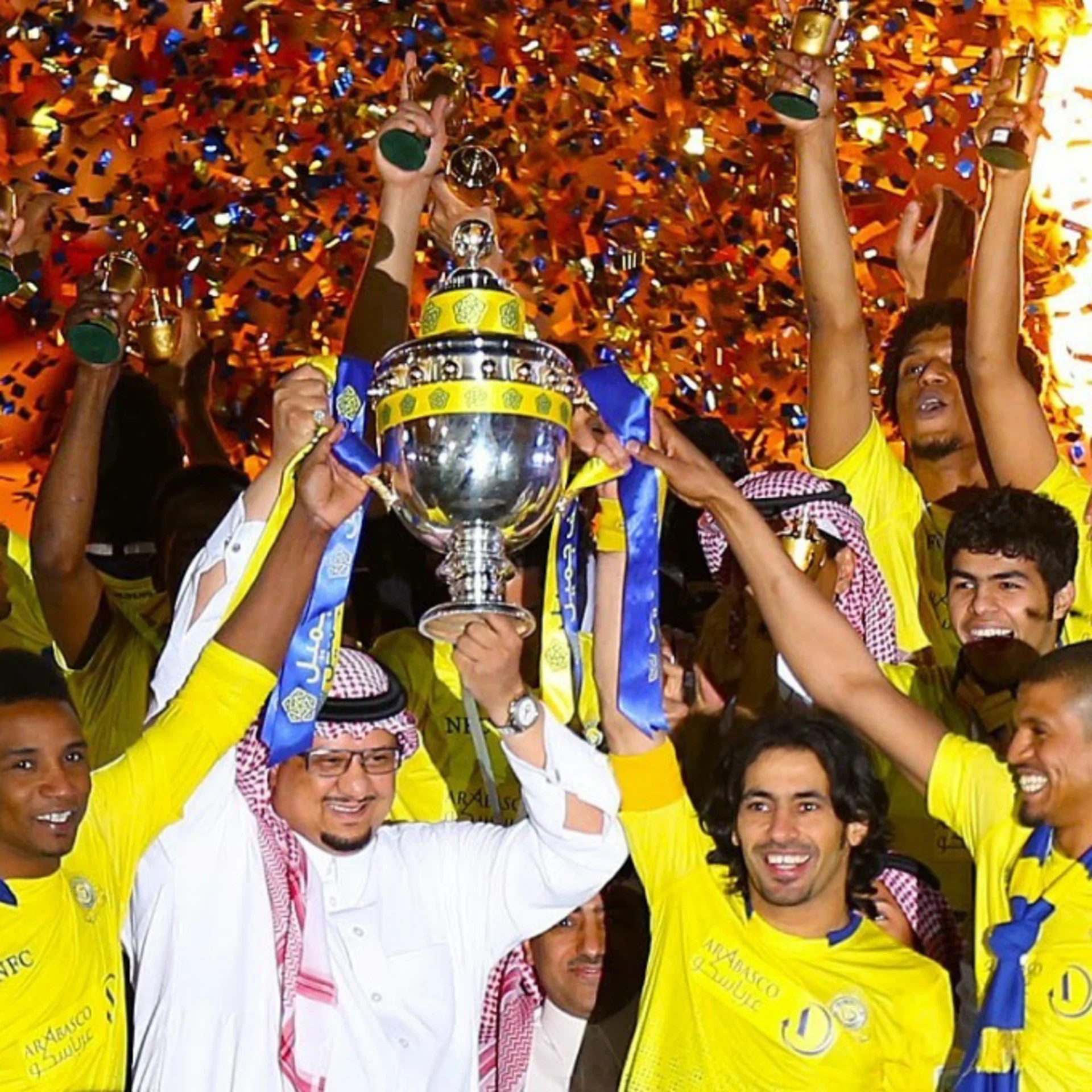 تتويج النصر ببطولة دوري روشن السعودي 2014-15