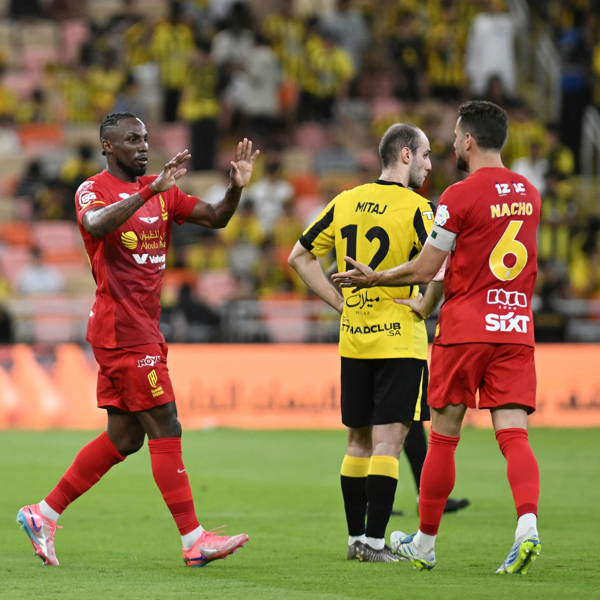 المباراة الأخيرة لماريو ميتاي بقميص الاتحاد
