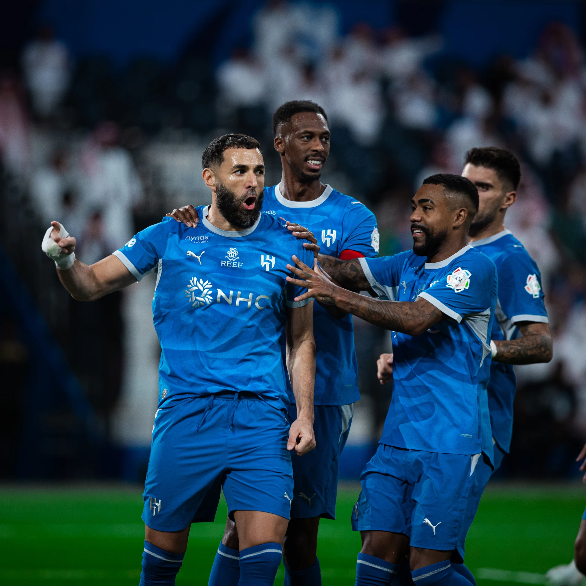 Karim Benzema nets Al Hilal's opening goal of 2026-27 RSL, at home to Al Faisaly