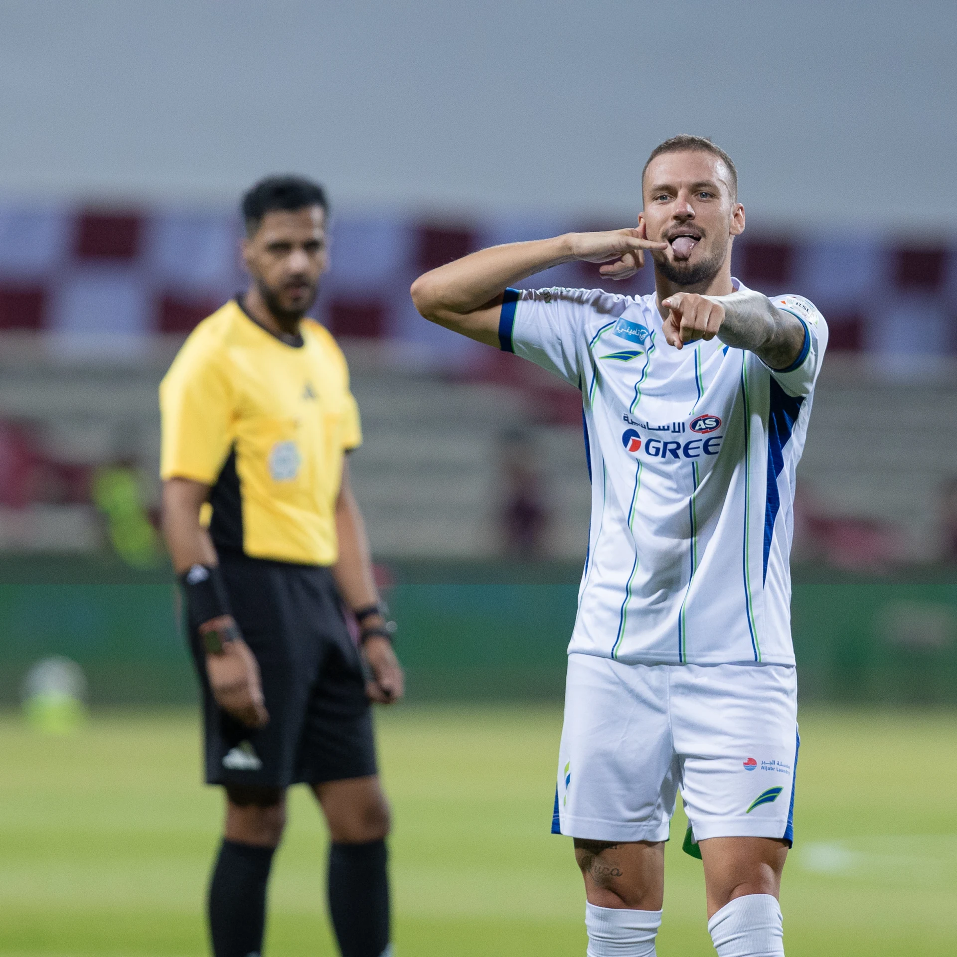 Lukas Haraslin has already opened his RSL account, scoring Al Fateh's first goal this season, at Al Faisaly 
