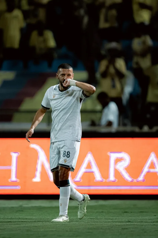 Abdulelah Al Malki scored Diriyah Club's first goal in the RSL.