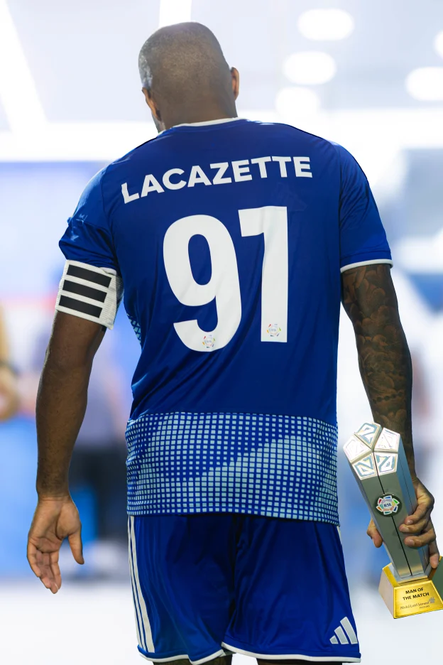 Alexandre Lacazette has walked away with three Man of the Match awards already this season