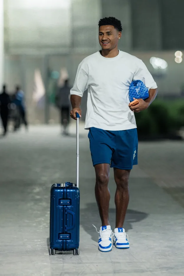 Star signing Ollie Watkins has just arrived at Al Hilal
