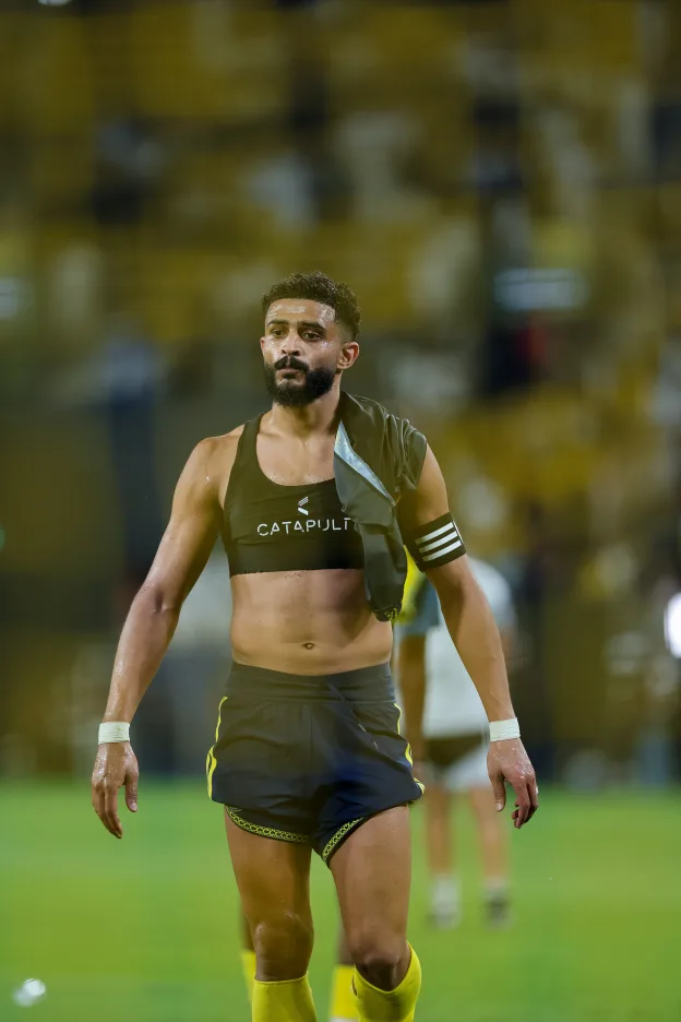 Abdulelah Al Amri often takes the role of Al Nassr captain in Cristiano Ronaldo's absence