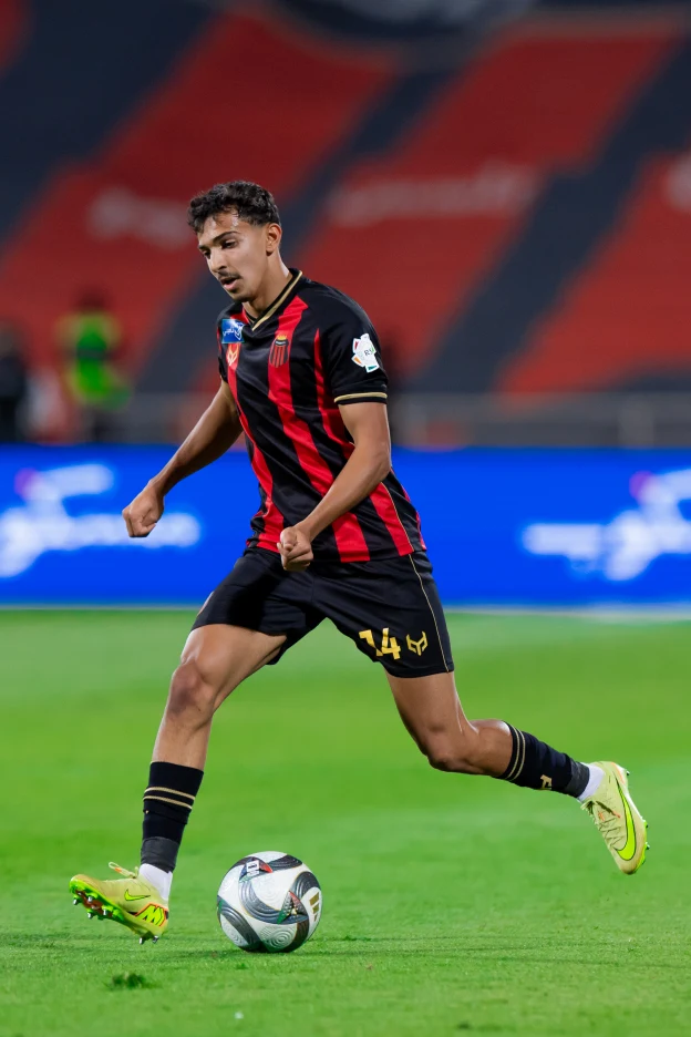 Al Riyadh defender Essam Bahri is rewarded for fine start to season with Young Player of Month for September
